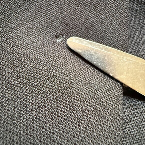 Giorgio Armani Le Collezioni Size 10 (44IT) Black Wool Designer Blazer Jacket - Picture 10 of 16